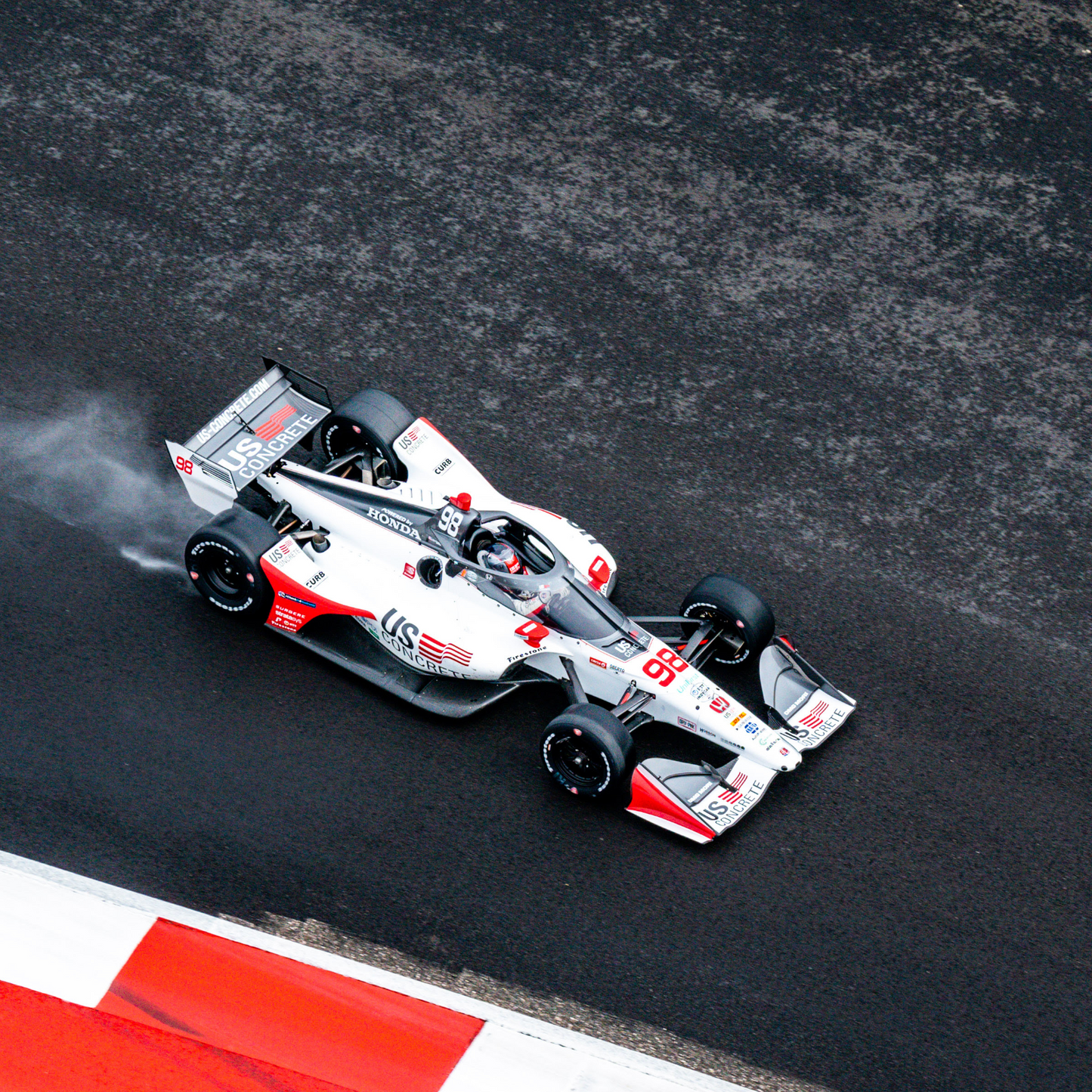 Andretti - Oberto Indy Car making race laps