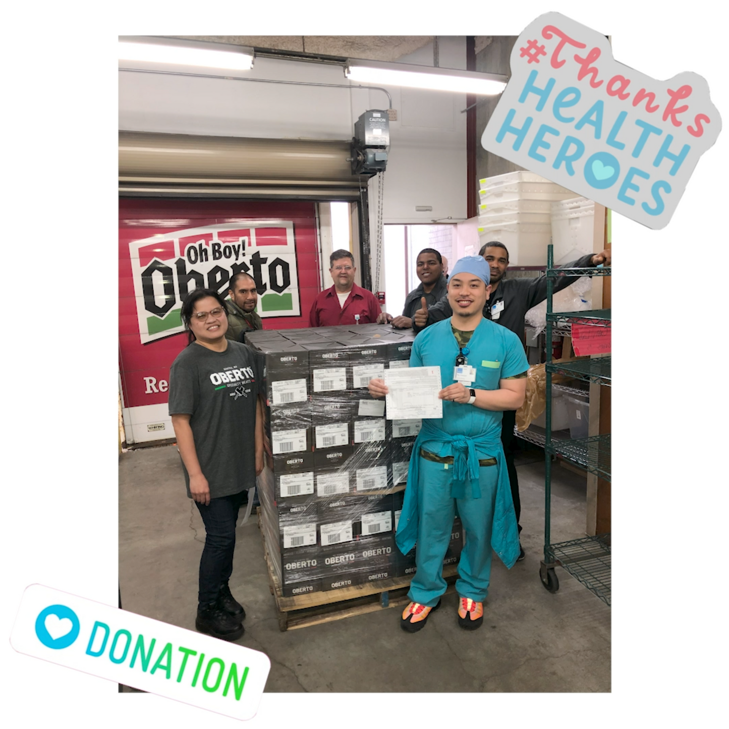 Health Heros delivering Jerky