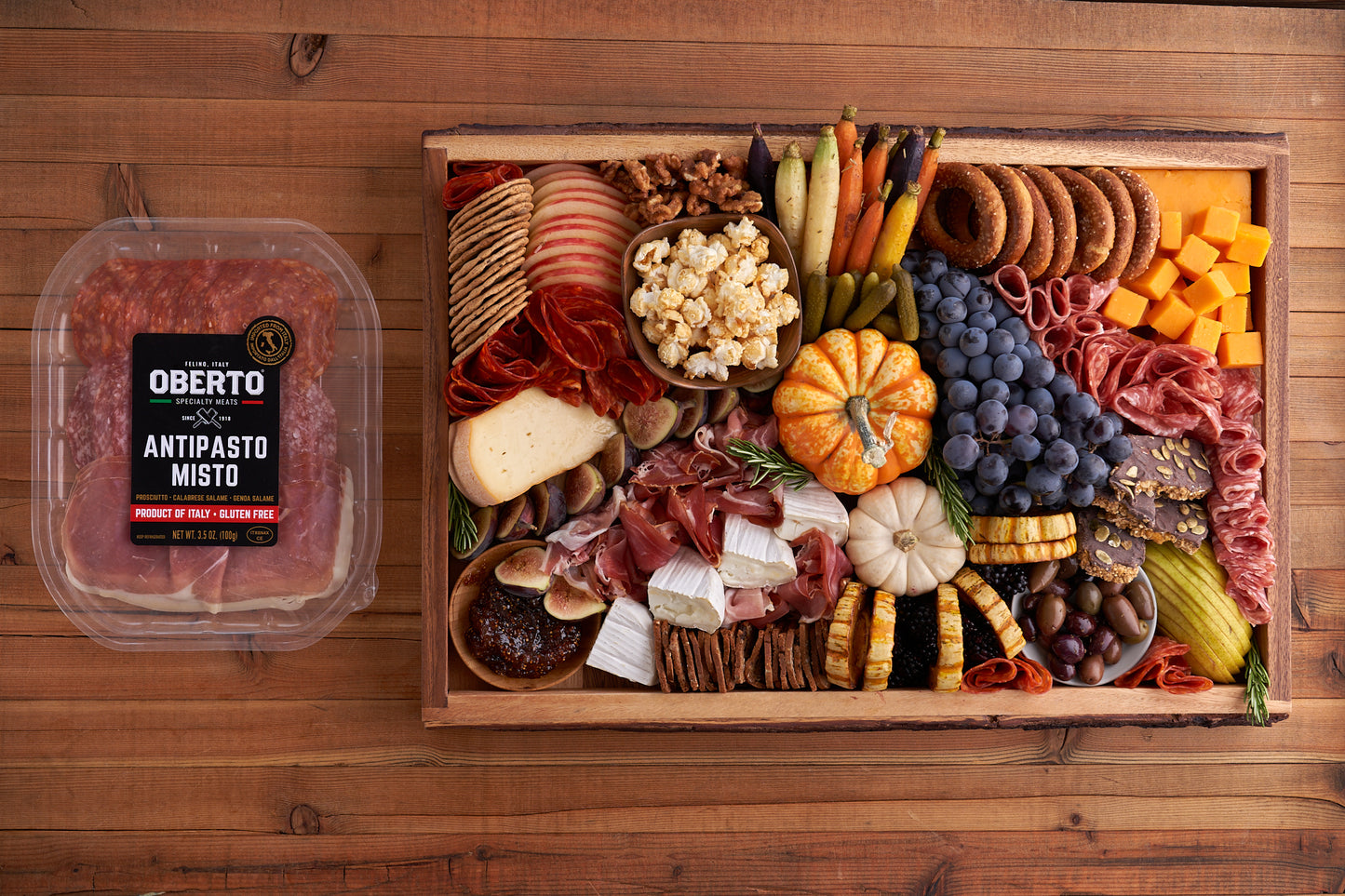 Fall Oberto Antipasto Miso Charcuterie Platter 