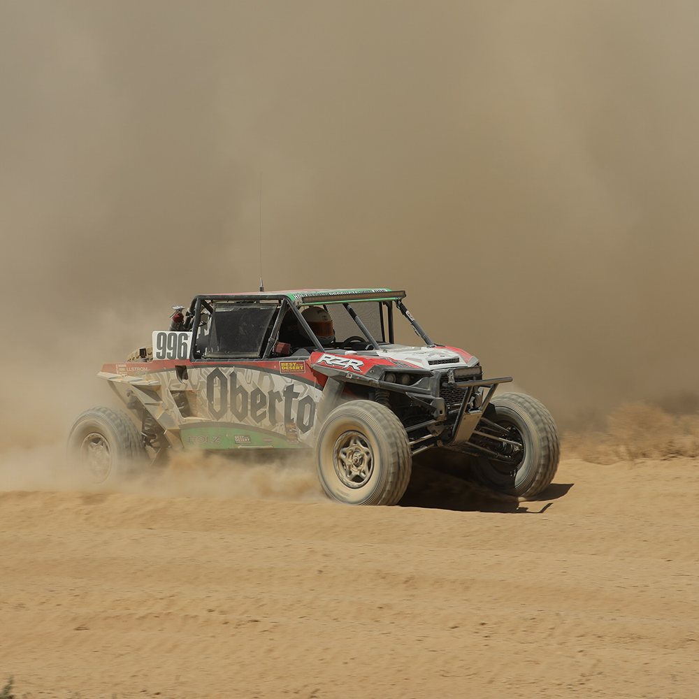 Oberto UTV racing in the Nevada desert